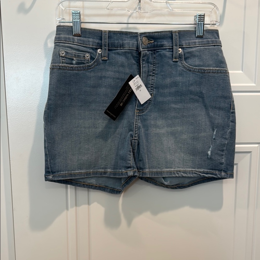 Banana Republic Faded Blue Denim Shorts